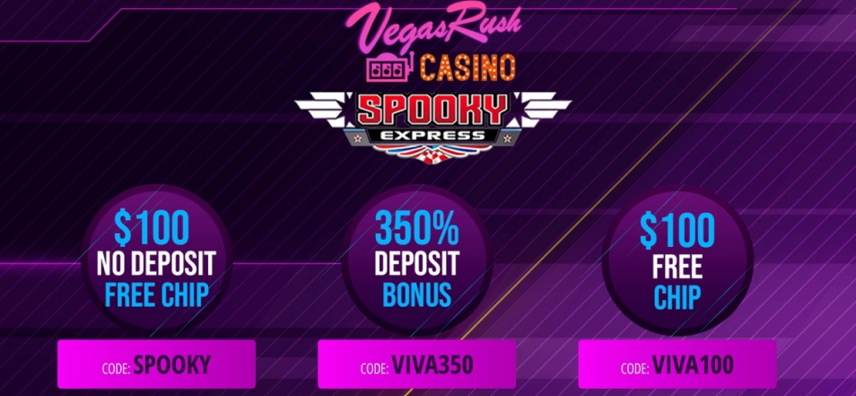 보너스 얻기 Rush Vegas Casino