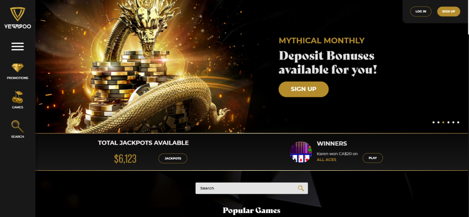 Online Casino Vegasoo Casino