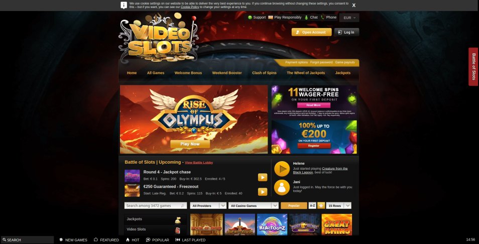 Casino en ligne Videoslot