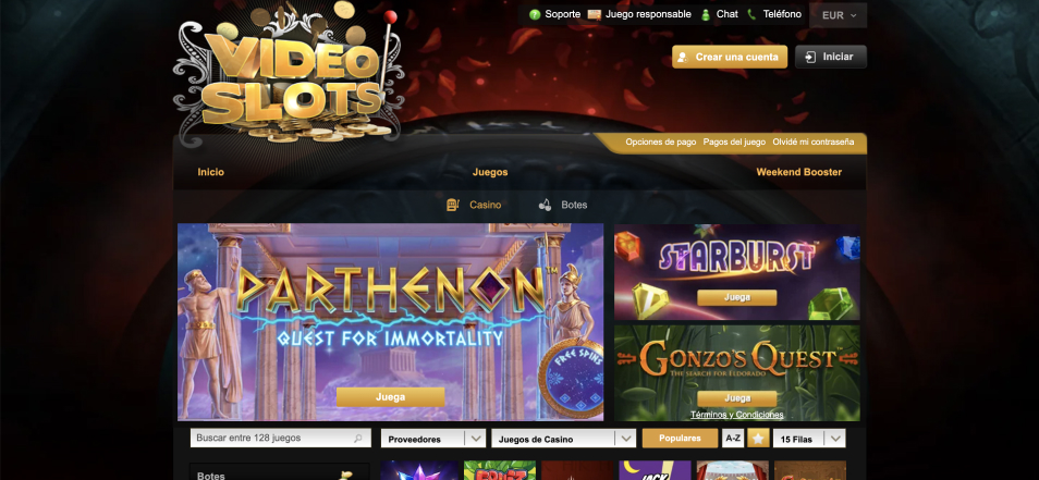 Online kasino Videoslots Casino SE