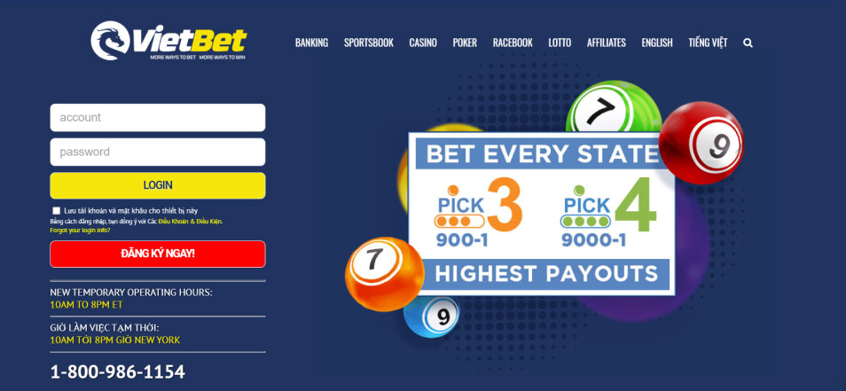 Online Kazino Vietbet Casino