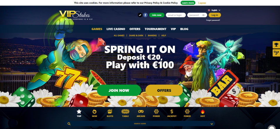 Casino en ligne VIP Stakes Casino