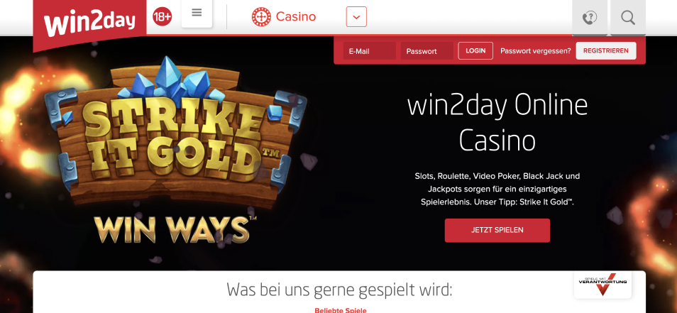 Online Kazino Win2day Online Casino