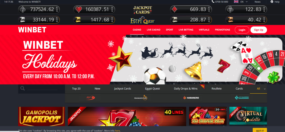 Online Καζίνο WinBet Casino