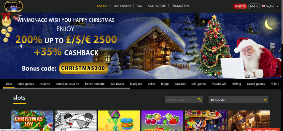 Online kockarnica Winmonaco Casino