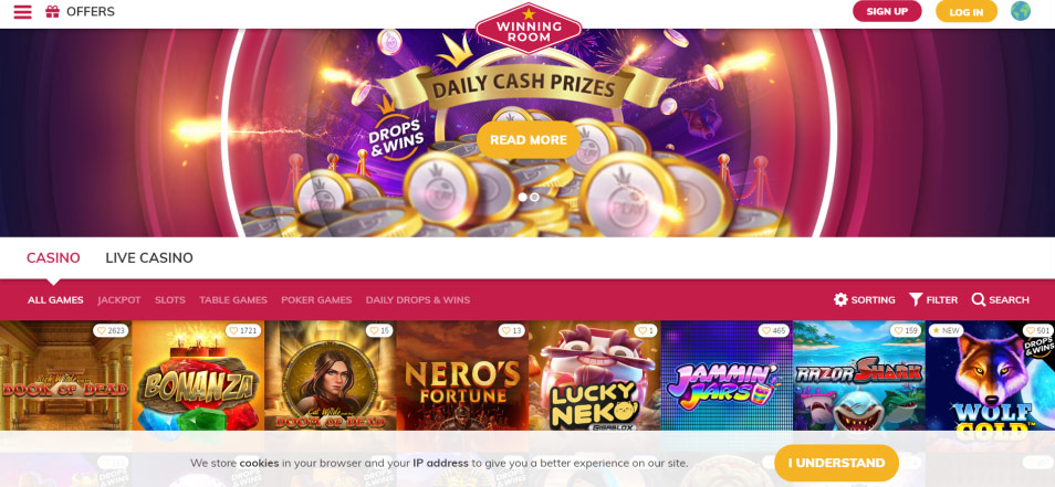 Çevrimiçi Casino WinningRoom Casino