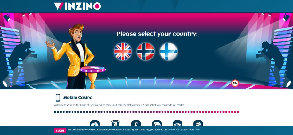 کازینو ای آنلاین Winzino Casino