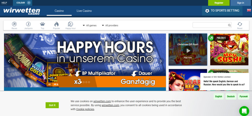 Online Kazino Wir-wetten Casino