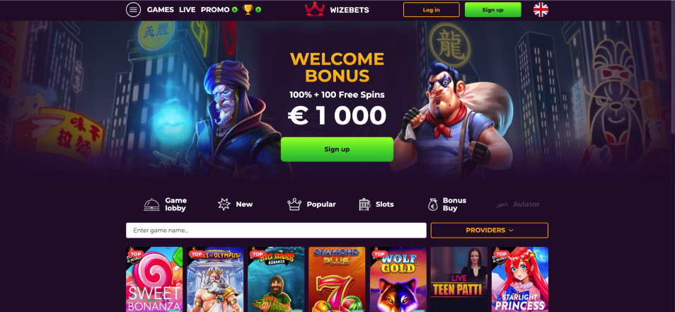 Casino en ligne Wizebets