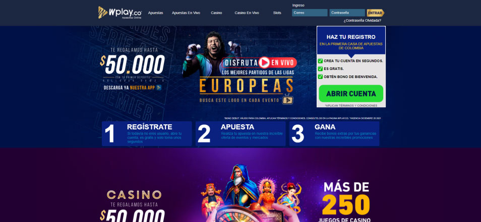 Çevrimiçi Casino Wplay.co Casino