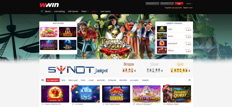 Casino en ligne WWin Casino