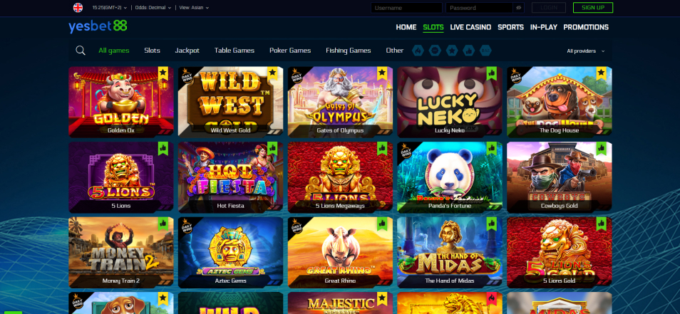 보너스 얻기 Yesbet88 Casino