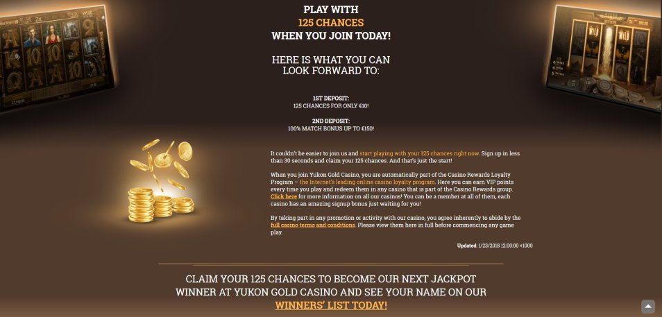 Бонус авах Yukongoldcasino