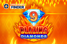 9 Blazing Diamonds Microgaming