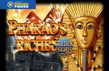 Pharaos Riches Golden Nights Bonus Gamomat