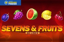 Sevens Fruits 20 lines Playson