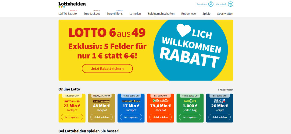 LotteryFinder Lottohelden 